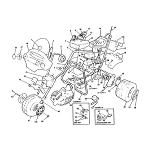Part Location Diagram of 26.2100 Power Wheels Support